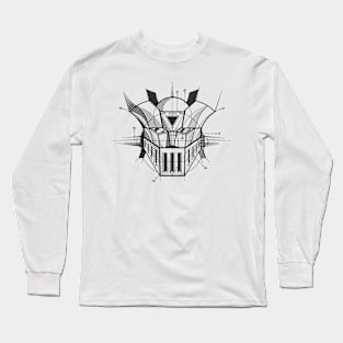 402 Mazinger Z CAD Long Sleeve T-Shirt